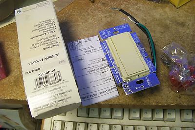 Lutron Diva DV-10P-IV - 1000 Watt Max. - Incandescent Dimmer ~ ivory