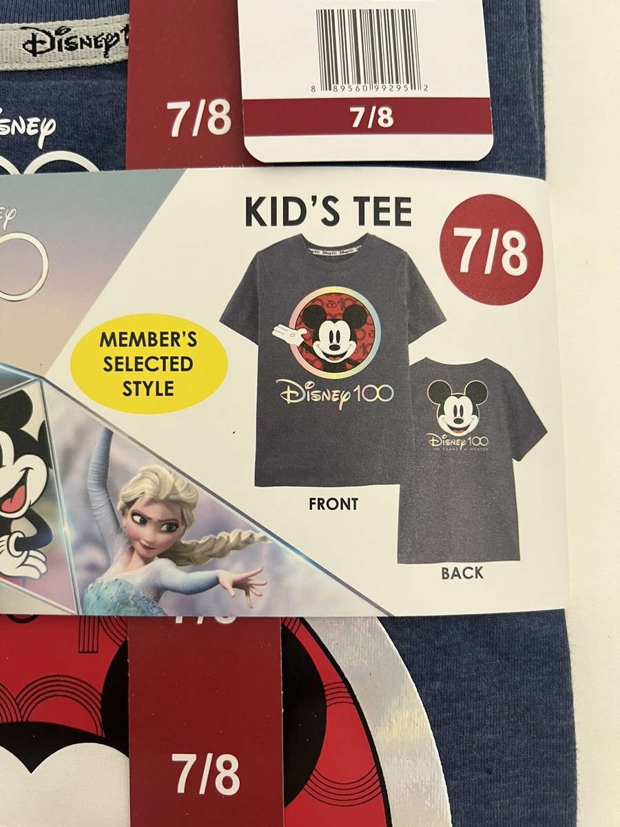 New with Tags! Disney 100th Anniversary Mickey Mouse Kids 7