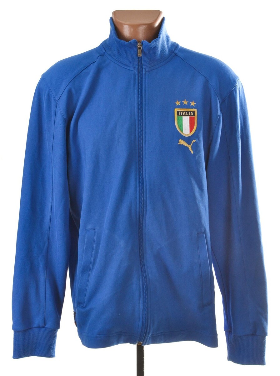 ITALY NATIONAL TEAM 2004/2005 FOOTBALL TRACK JACKET PUMA SIZE L