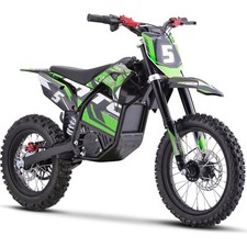 MotoTec 2000w 60v Pro Electric Dirt Bike - Lithium - Green, Red, Grey or Blue