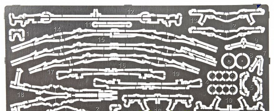 ACE PE7227 - 1/72 – Photo-etched set Soviet WWII hand
