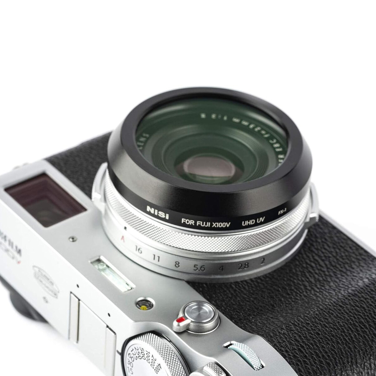 Filtre De Protection UV Haoge Pour Fujifilm X100V Et X100VI - Verre Optique HD Avec Revêtement Nano - Compatible Bouchon D'origine