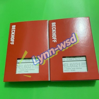 NEW BECKHOFF EL6021 PLC EL 6021 Module PLC In Box Expedited Shipping