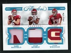 2023 Flawless Collegiate Baker Mayfield Kyler Murray Caleb Williams Patch #1/1
