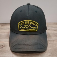 Patagonia Built To Endure Hat Cap Snap Back Mens One Size Green Canvas STY38178