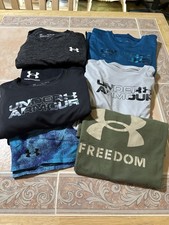 Lot Of Under Armour Boys Clothing/Sz YXL/Nice Colors/Mix  Match/7 Items
