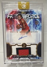 2025-26 Topps 3 Collin Murray-Boyles Fresh Force Rookie Patch AUTO GOLD Foil /10