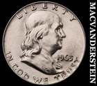 1963-D Silver Franklin Half Dollar - Choice Gem Brilliant Unc+++  #G9662