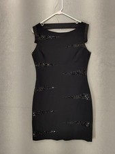 Max and Cleo Dress Womens 10 Sequin Cocktail Party Sheath Fitted Lined Formal
