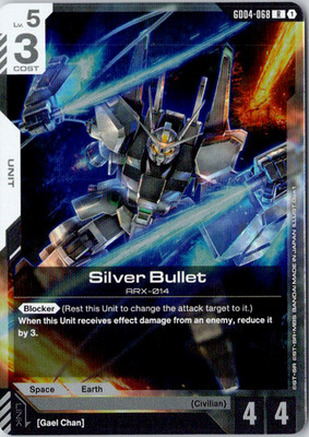Silver Bullet Rare Holo Phantom Aria GD04-068 NM