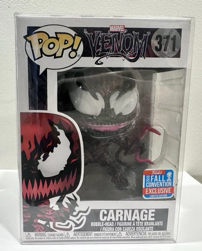 Funko Pop! Marvel Carnage (with Tendrils) #371 NYCC Exclusive  - W/ Protector