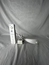Nintendo Wii Remote RVL-003 White Controller  Motion Plus  Nunchuck OEM TESTED