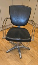 Rare REM Designer Styling Chair - Twin-Tube Chrome Arms - Professional Hydraulic