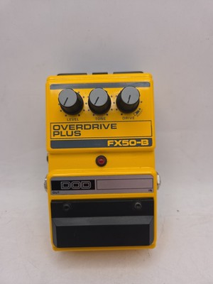 DOD FX50-B Overdrive Plus Guitar Pedal Vintage 1989-92 Tested & Works! USA Made!