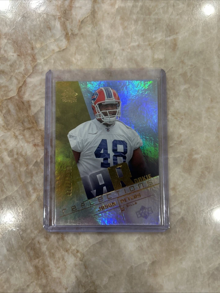 2004 Upper Deck Reflections #223 Jason Peters /1150 Buffalo Bills - Image 2 of 4