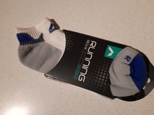 More Mile San Diego Technical Running Sock  Blue/Grey NEW Size 9-11 