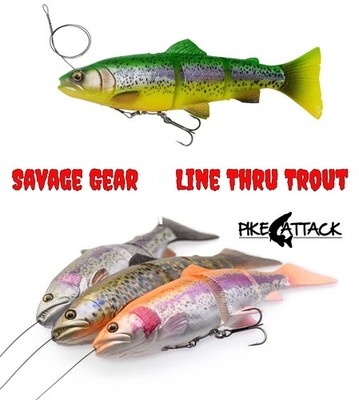 Savage Gear Line Thru Trout 15 cm / 40 g./ MS Moderate Sink / Farbauswahl