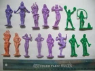 15 RARE MARX MPC BATHING BEAUTIES GIRLS WOMEN FEMALES 1/32 54MM PLASTPLAYSET