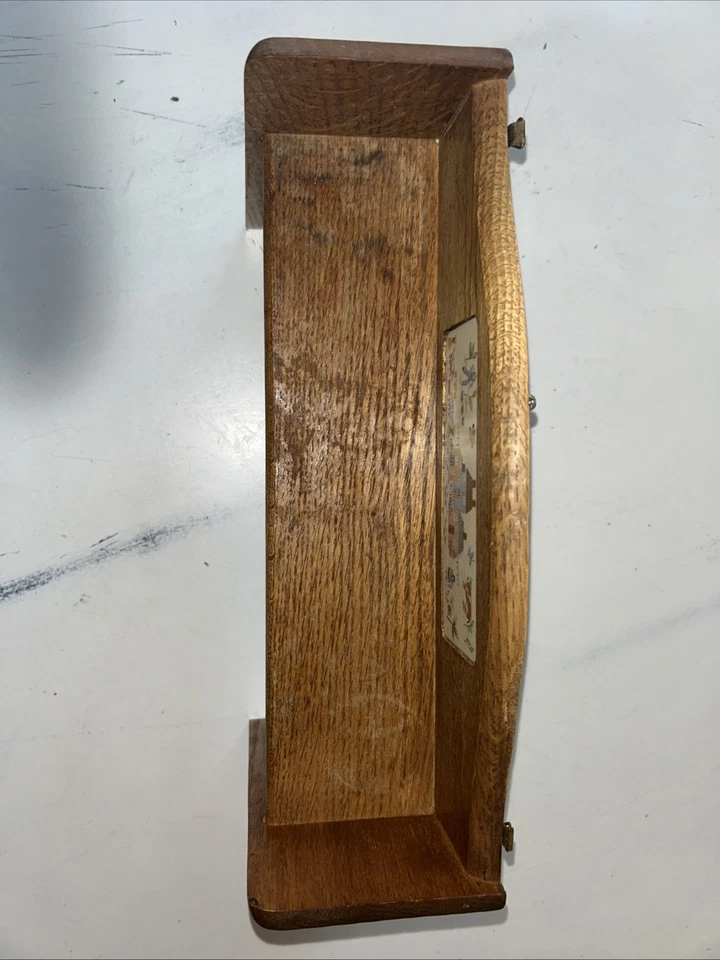 VTG International Heartland Wooden Wall Hang Paper Towel Holder & Shelf GoodWood - Image 3 of 4