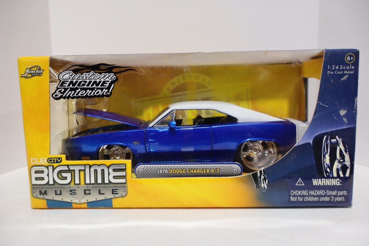 Jada Toys Big Time Muscle 1970 Dodge Charger R/T 1/24 Die Cast Car