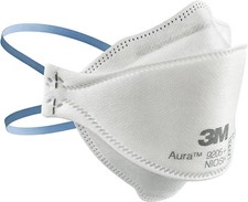 3M Aura Particulate Disposable Respirator 9205 , N95, Pack of 440-
