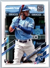 Edward Olivares 2021 Topps Series One RC Rookie #32 Kansas City Royals