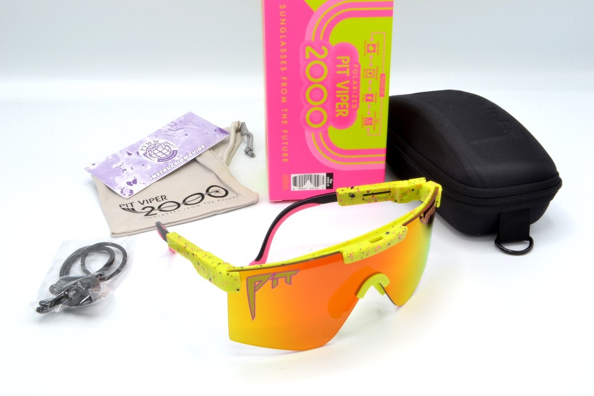 PIT VIPER 2000 Sunglasses - NEW / AUTHENTIC with box - Multiple