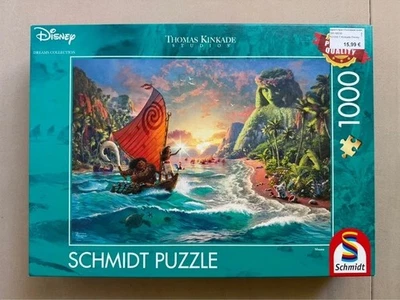 Schmidt Puzzle 1000 Teile Disney Vaiana Moana 58030 Thomas Kinkade - Bild 1 von 3