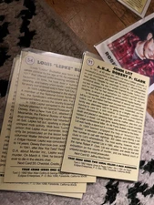 1992 Eclipse True Crime - G-Men-Gangsters and Worse - Pick your Cards #1-220