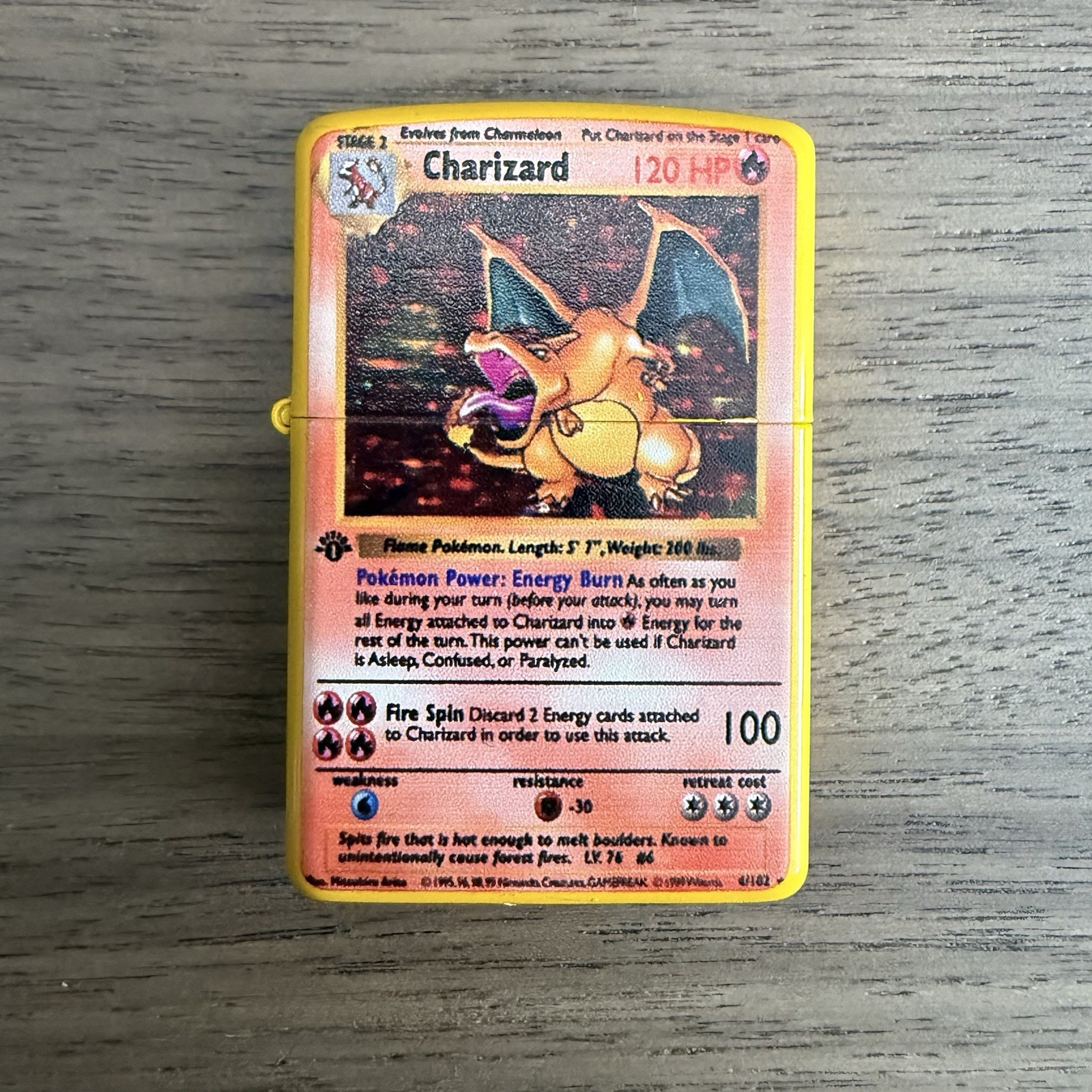 Pokemon Charizard Wind Resistant Lighter