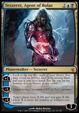 Tezzeret, Agent of Bolas - Light Play MTG Mirrodin Besieged