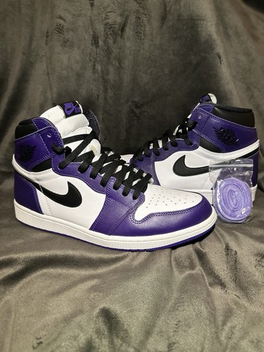 Size US Men’s 12 - Jordan 1 Retro OG High Court Purple 2.0
