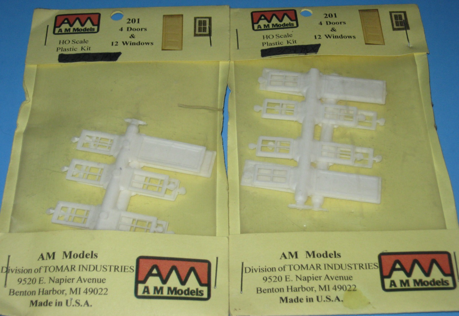 Am Models AM Models HO #201, 4 Doors & 12 Windows (Lot of 2) | eBay