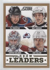 2013-14 Score Team Leaders Gold Matt Duchene Cody McLeod PA Parenteau #557 o6n