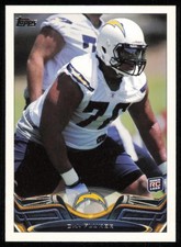 2013 Topps #107 D.J. Fluker RC San Diego Chargers