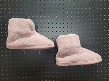 Cozy Pink Cable Knit Slippers - Snag 'Em Before They're Gone
