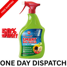 Provanto Smart Bug Killer 1L - Fast Acting Insecticide; 8 Weeks Protection 4.90 per litre