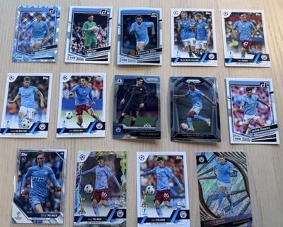 (PALMER ROOKIE!) Manchester City - 14 card lot - Inserts, Refractors, and More!