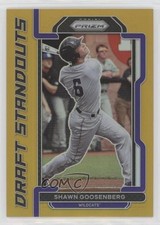 2021 Panini Prizm Draft Picks Standouts Gold 9/10 Shawn Goosenberg #DS-SG nd3