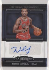 2018-19 Panini Dominion Regal Rookie Signatures 30/49 Wendell Carter Jr Auto 8k4