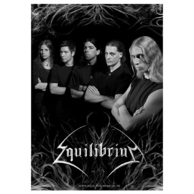 EQUILIBRIUM - Band s/w - Poster gefaltet - ca. 60 x 80 cm - Neu #191