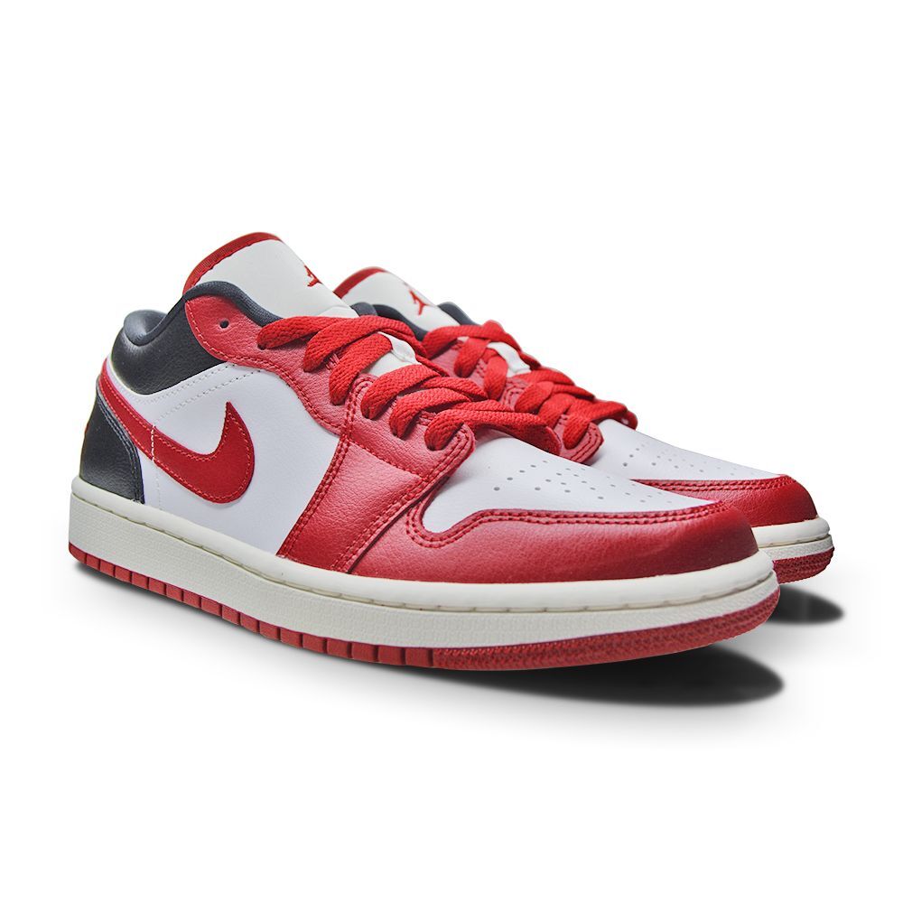 NIKE★WMNS AIR JORDAN 1 LOW★BLACK/SAIL/GYM RED Women's Nike Air Jordan 1 Low - DC0774 160 - White Gym Red