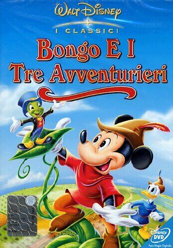 BONGO E I TRE AVVENTURIERI  DVD ANIMAZIONE - Zdjęcie 1 z 1