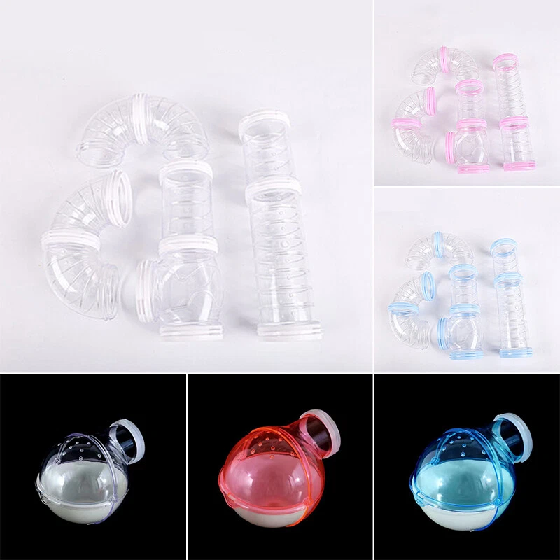 Игрушка хомяковая трубка расширяемый хомяк туннель среда обитания аксессуары для маленьких домашних животных сделай сам - Изображение 3 из 4