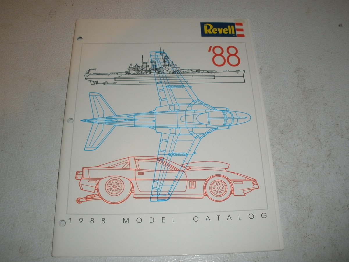 ミニカー REVELL 1988 ALL RIGHTS RESERV ED Vintage Revell 1988 Model Catalog | eBay