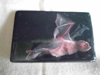 Magnet Fledermaus KüHlschrank Deko Keramik 7,5 X 5 Cm Natur Magnettafel