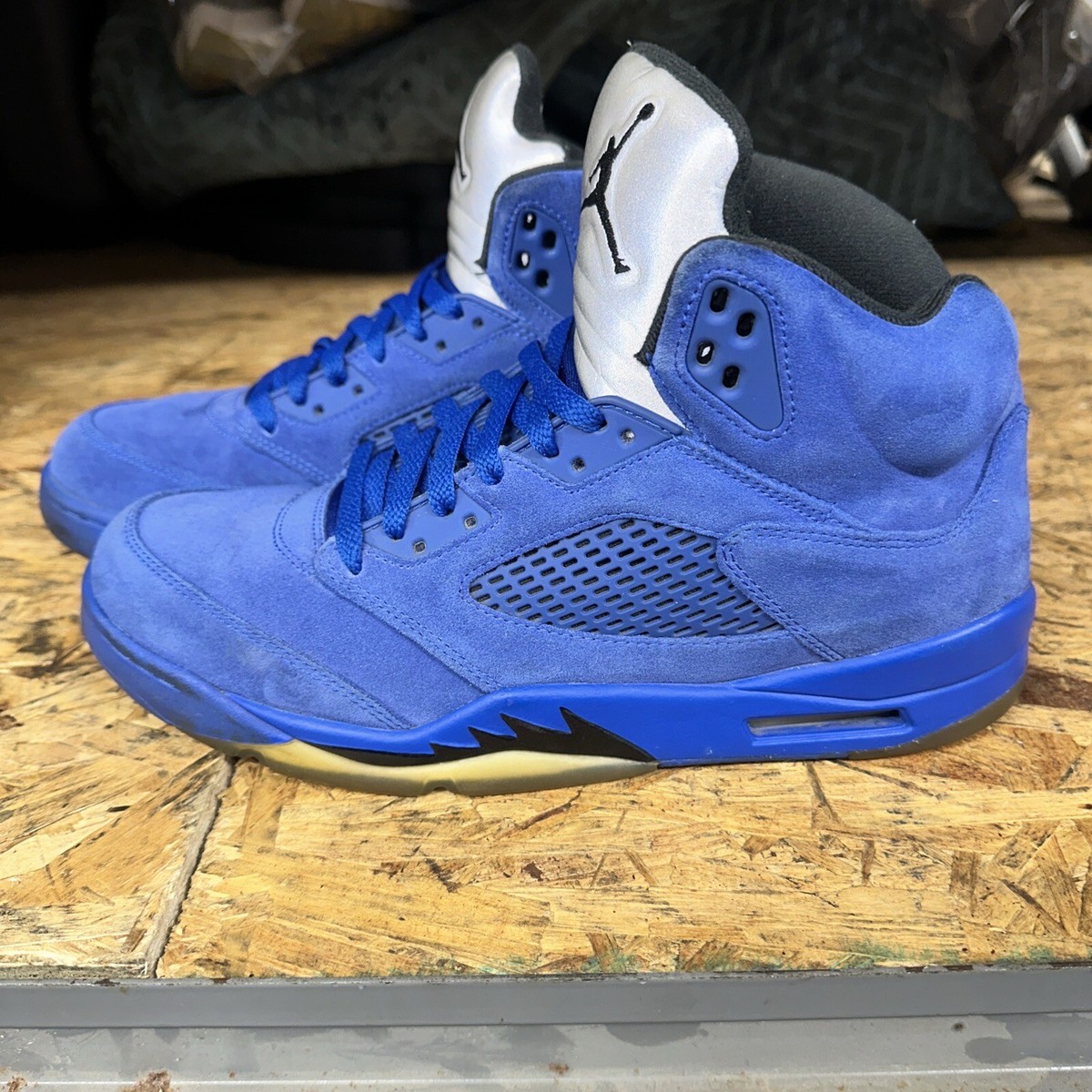 Jordan5 ロイヤルブルー 29cm Size 11 - Jordan 5 Retro Blue Suede 2017 886060341143| eBay