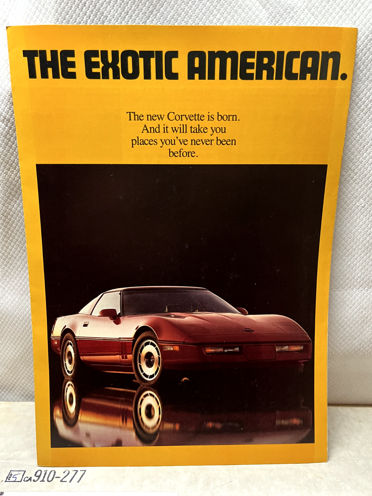 Original 1984 Chevrolet Corvette Dealer Brochure - The Exotic American