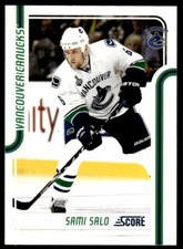 2011-12 SCORE GLOSSY Sami Salo Vancouver Canucks #452