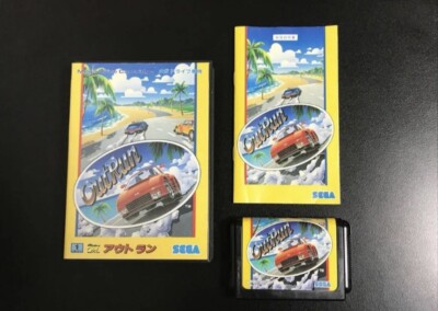 outrun Mega Drive Sega Japanese | eBay